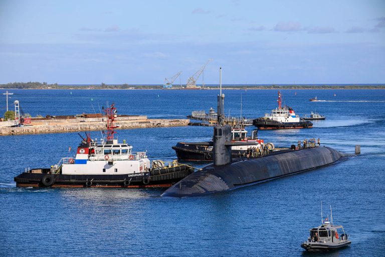 US Nuclear Submarine Makes Rare Appearance in Guam