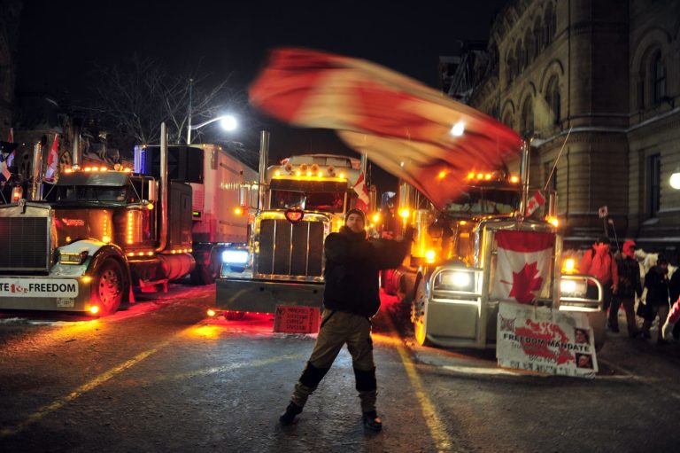 GoFundMe Has Taken Down Donation Page for Canadian Trucker Protest