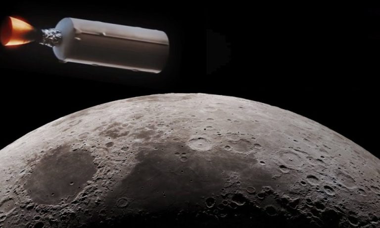 A SpaceX Falcon 9 Rocket Stage Will Crash into the Moon in One Month